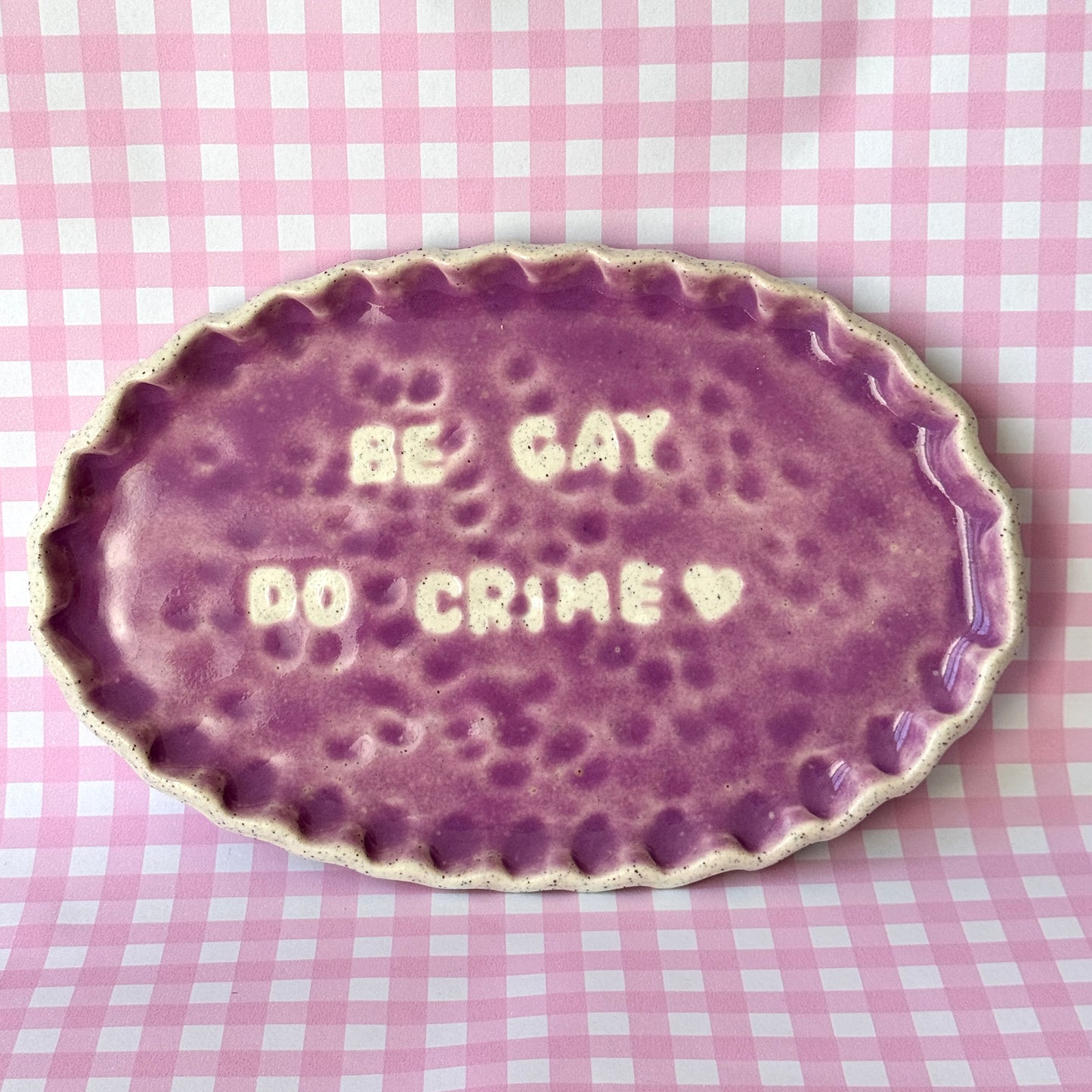 Be Gay Do Crime - Trinket Dish