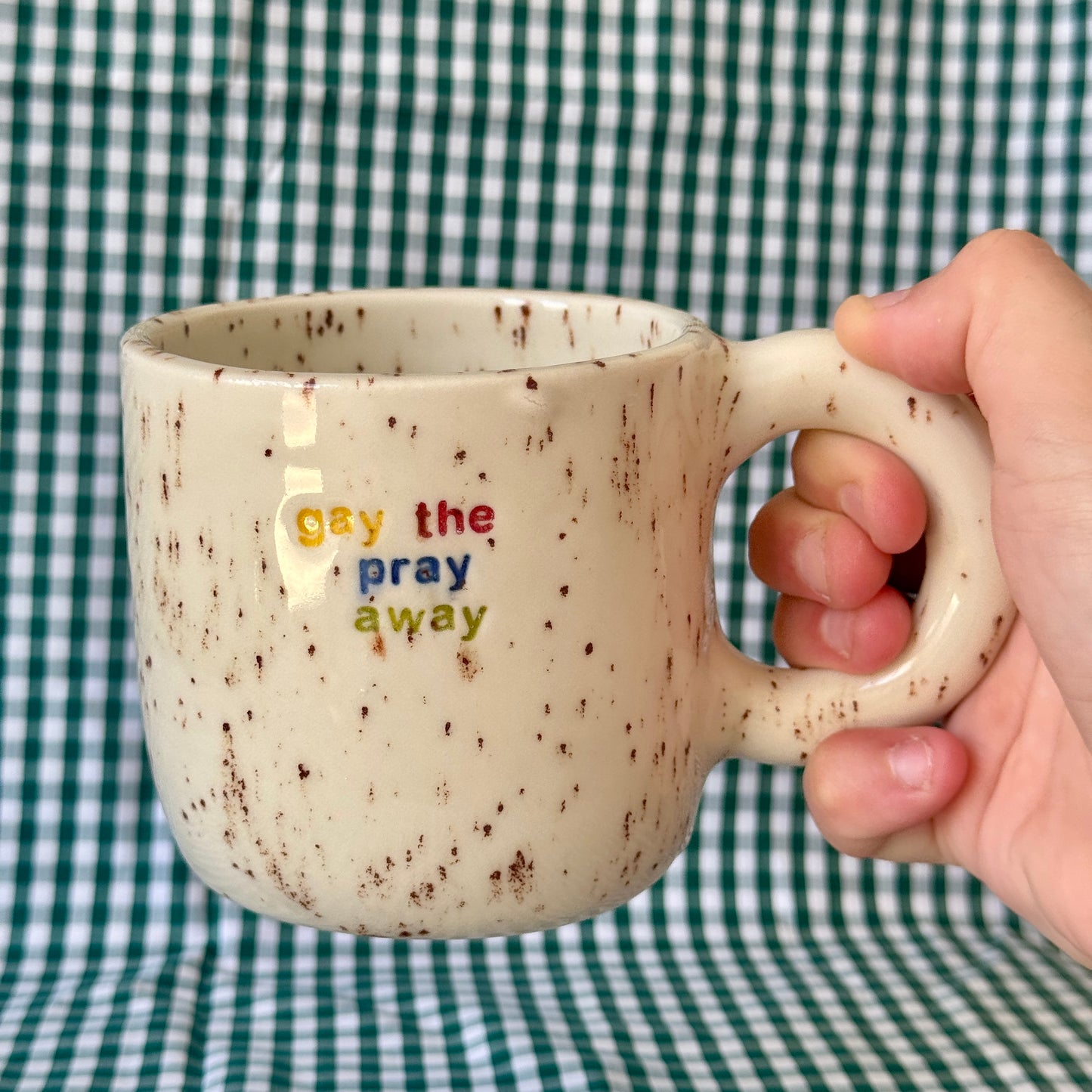 SECONDS - Gay the Pray Away Mug