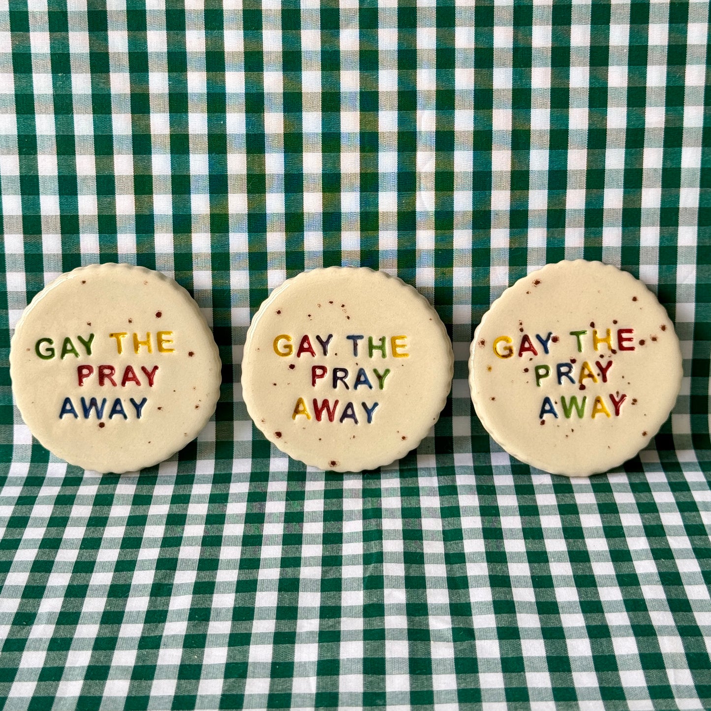 Gay the pray away Magnet