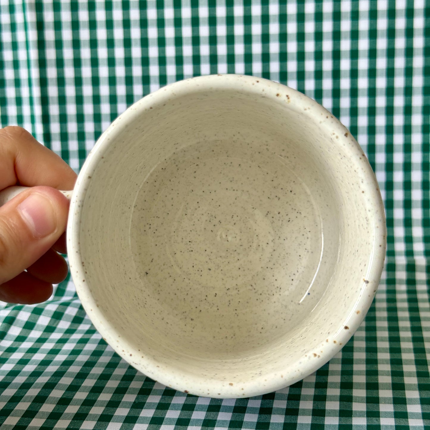 CUNT Mug - White Speckle - SECONDS
