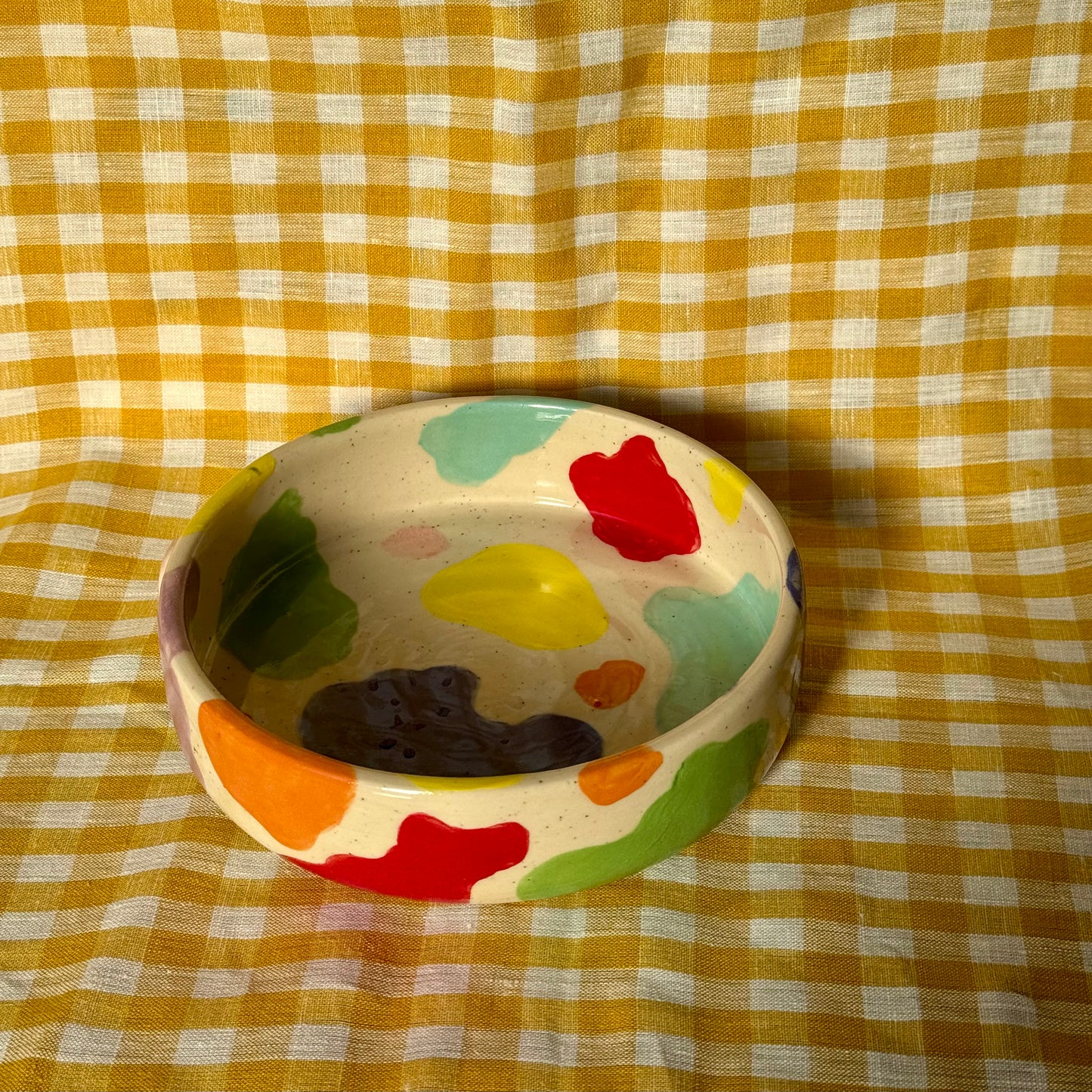 Rainbow Cow Print