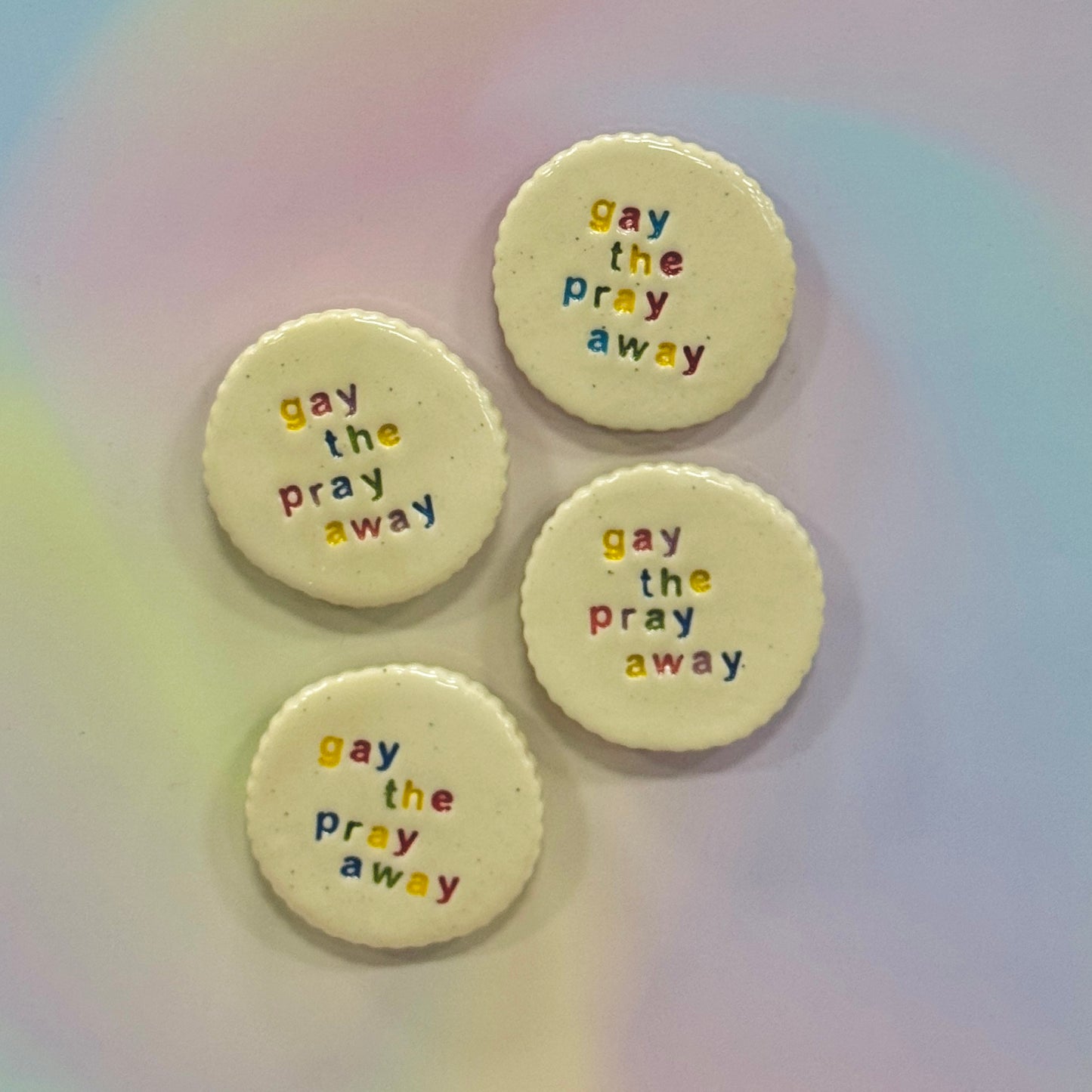 Gay the pray away Magnet