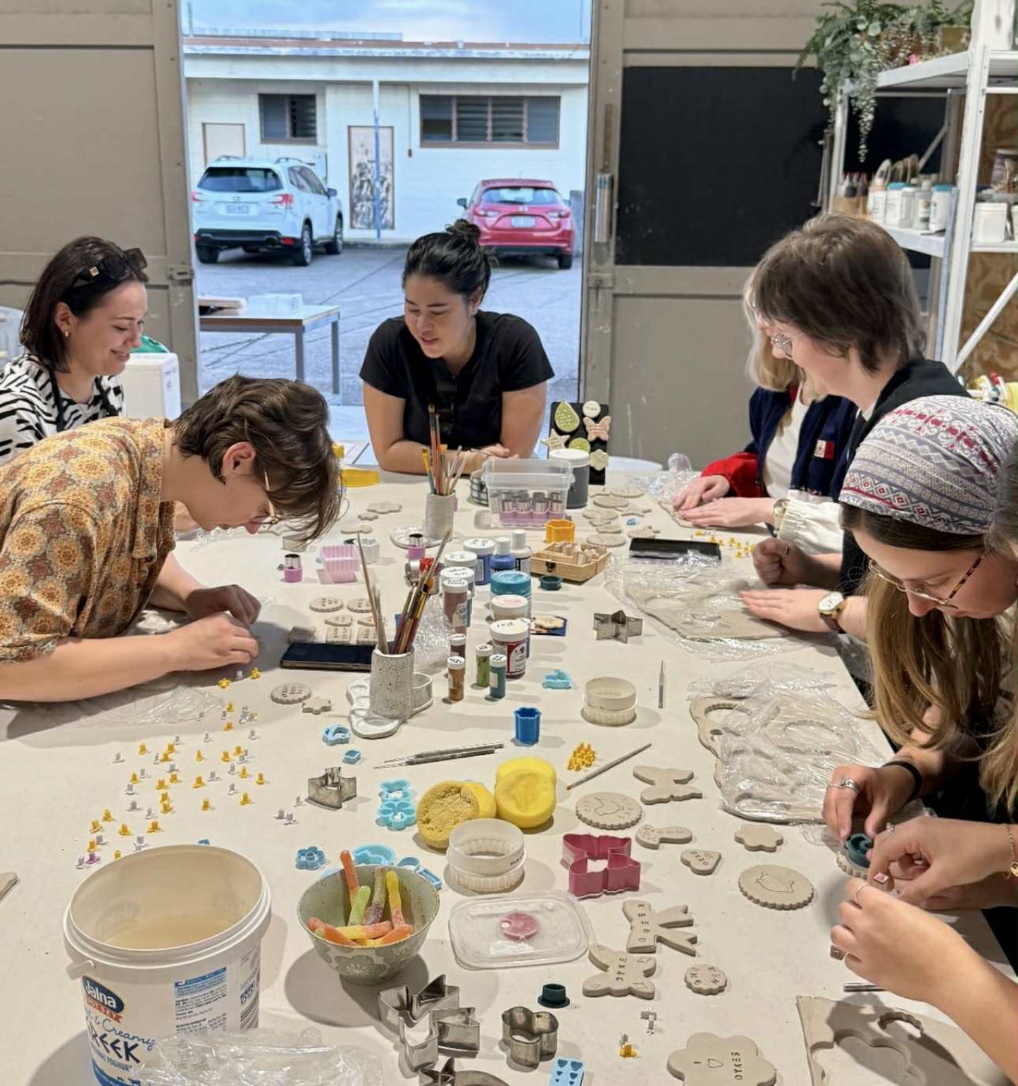 Queer Clay Club - Plate Decorating Workshop - with Brisbane Lesbian Run Club