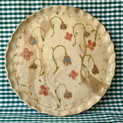 Floral Dinner Plate - Seconds