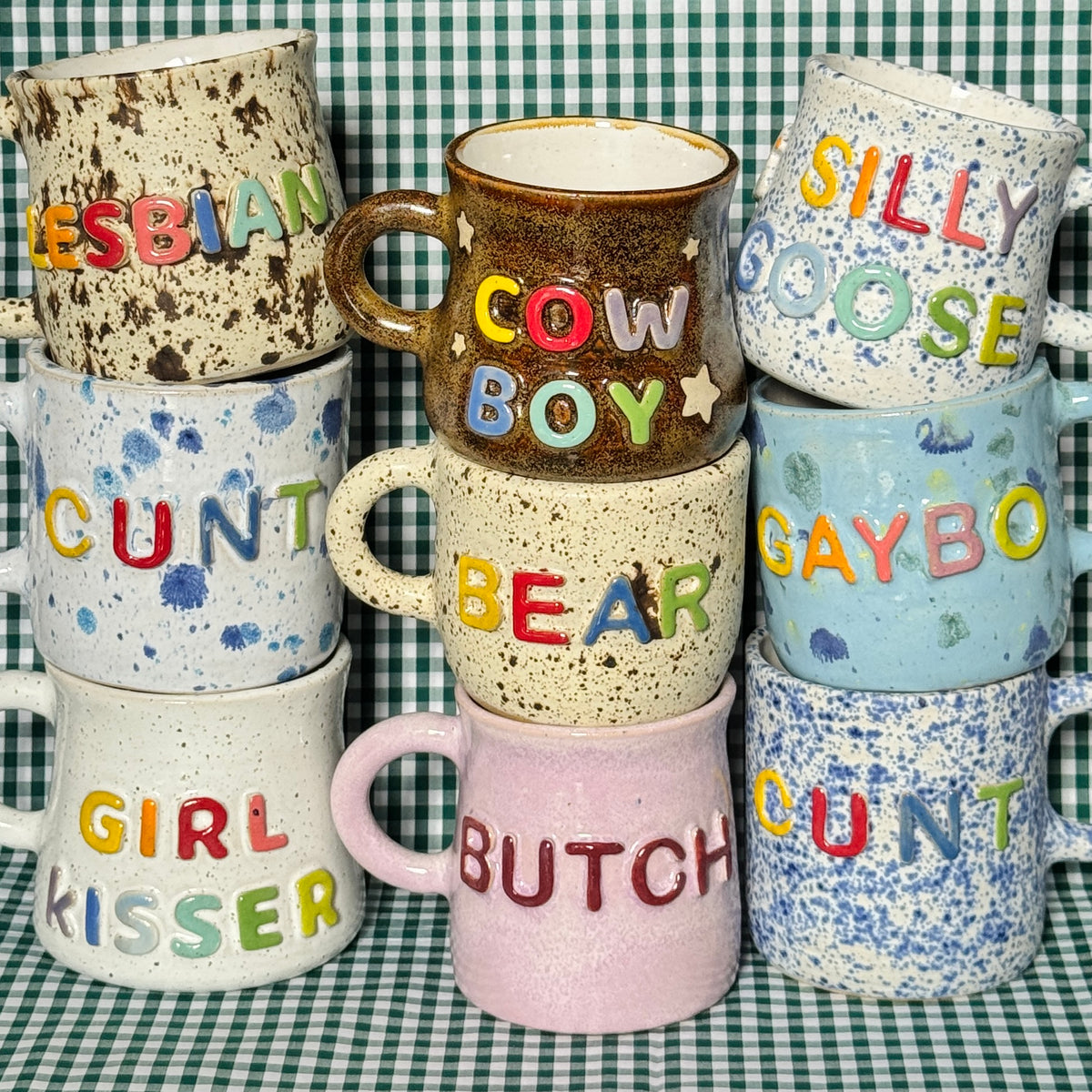Custom Word Mugs & Cups - PREORDER