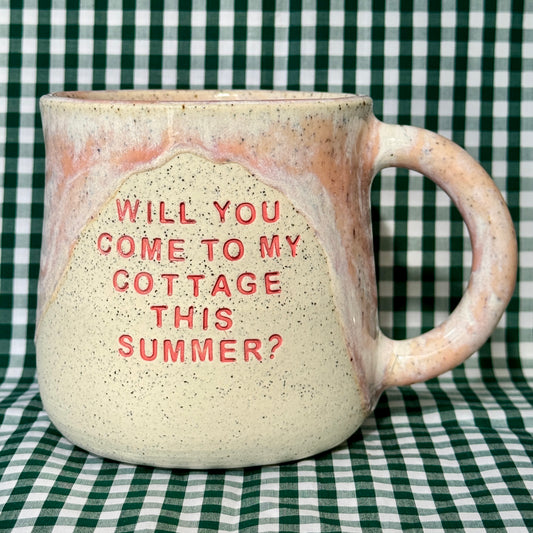 PREORDER - Drippy Mug -  I'm Coming to the Cottage