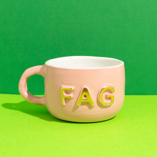 Fag Mug - Pink