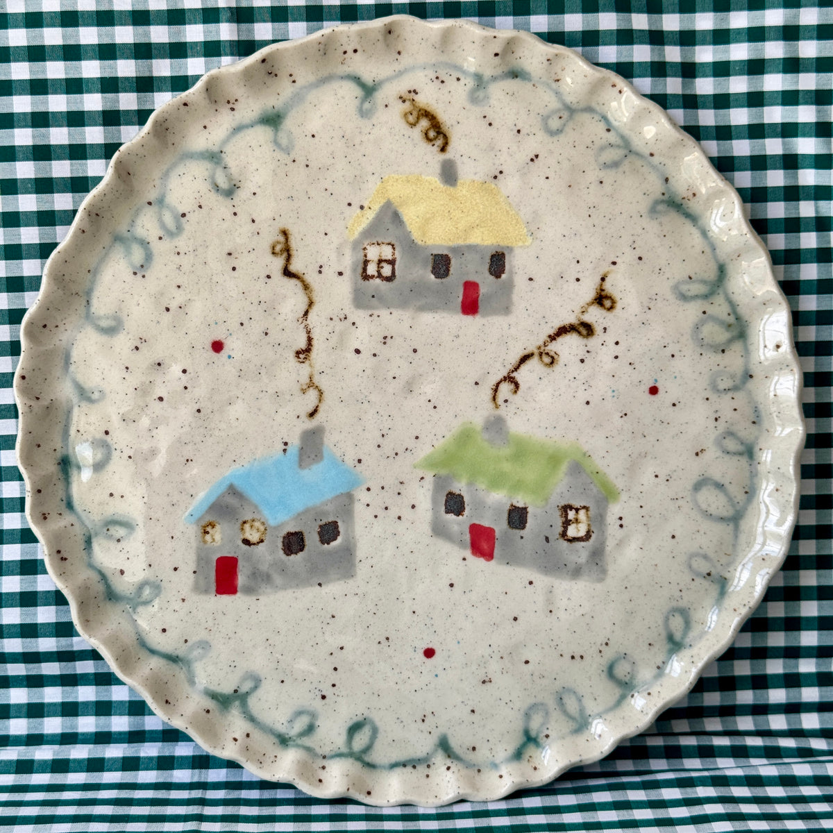 House Plate  - SECONDS