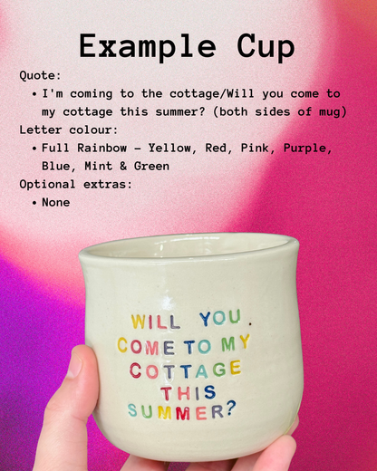 PREORDER - The OG - I'm Coming to the Cottage Mug/Cup