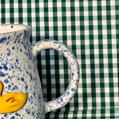 Silly Goose Mug - Blue Splatter
