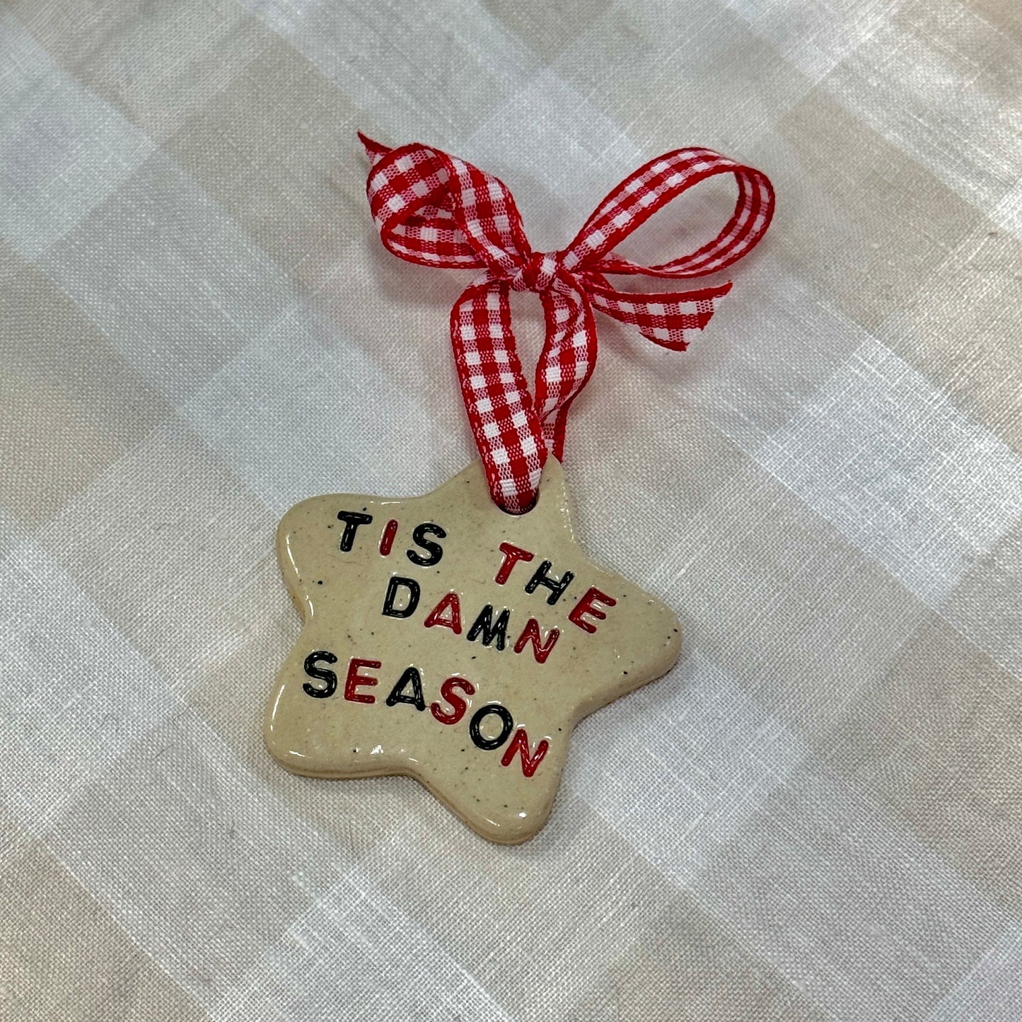 Tis the Damn Season - Festive Ornament