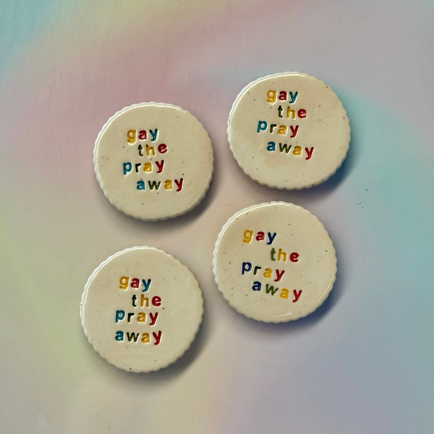 Gay the pray away Magnet