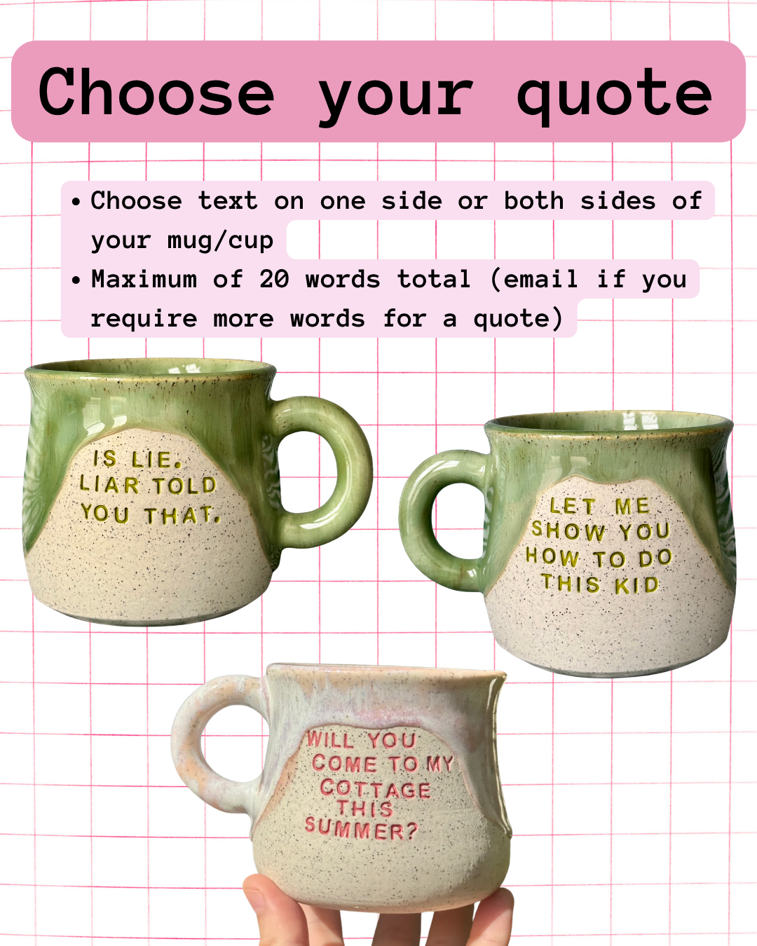 PREORDER - Drippy Mug -  I'm Coming to the Cottage