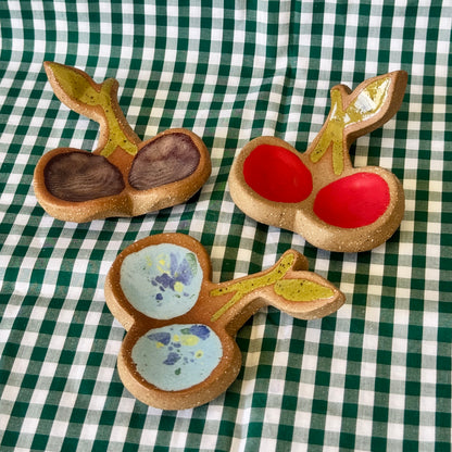 Cherry ring holder / trinket dish