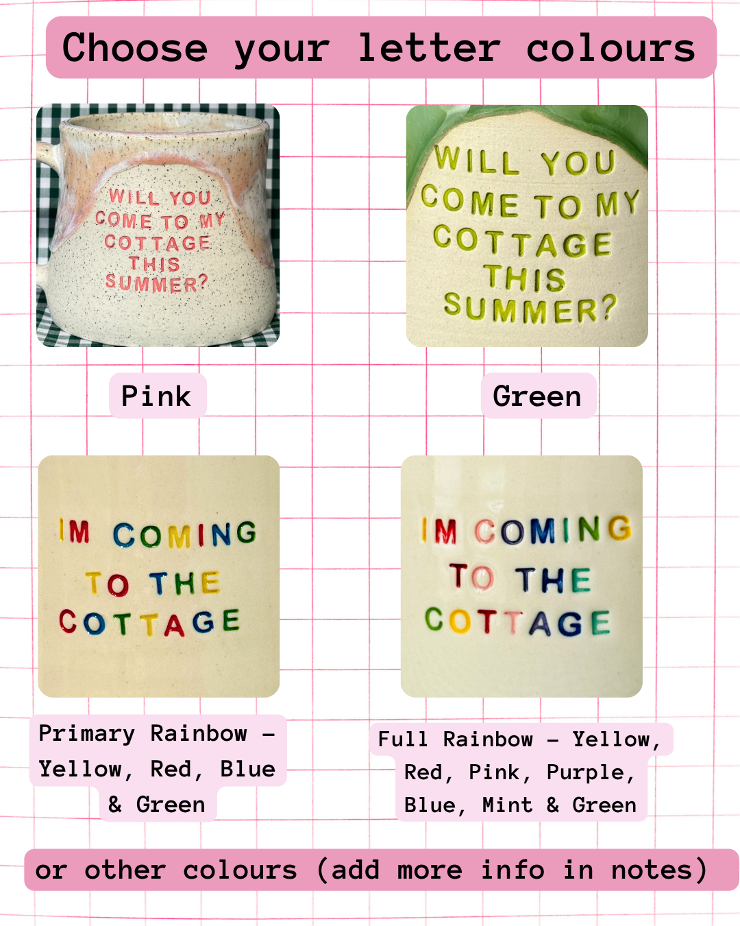 PREORDER - Drippy Mug -  I'm Coming to the Cottage