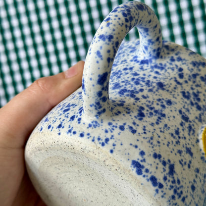 CUNT Mug - Blue Speckle - SECONDS