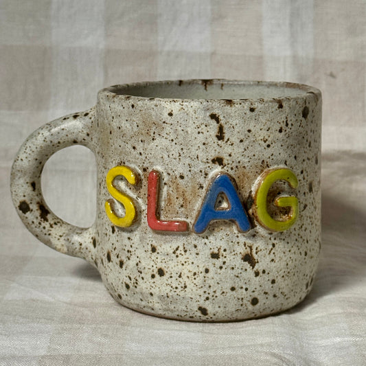 Slag Mug - Brown Speckle