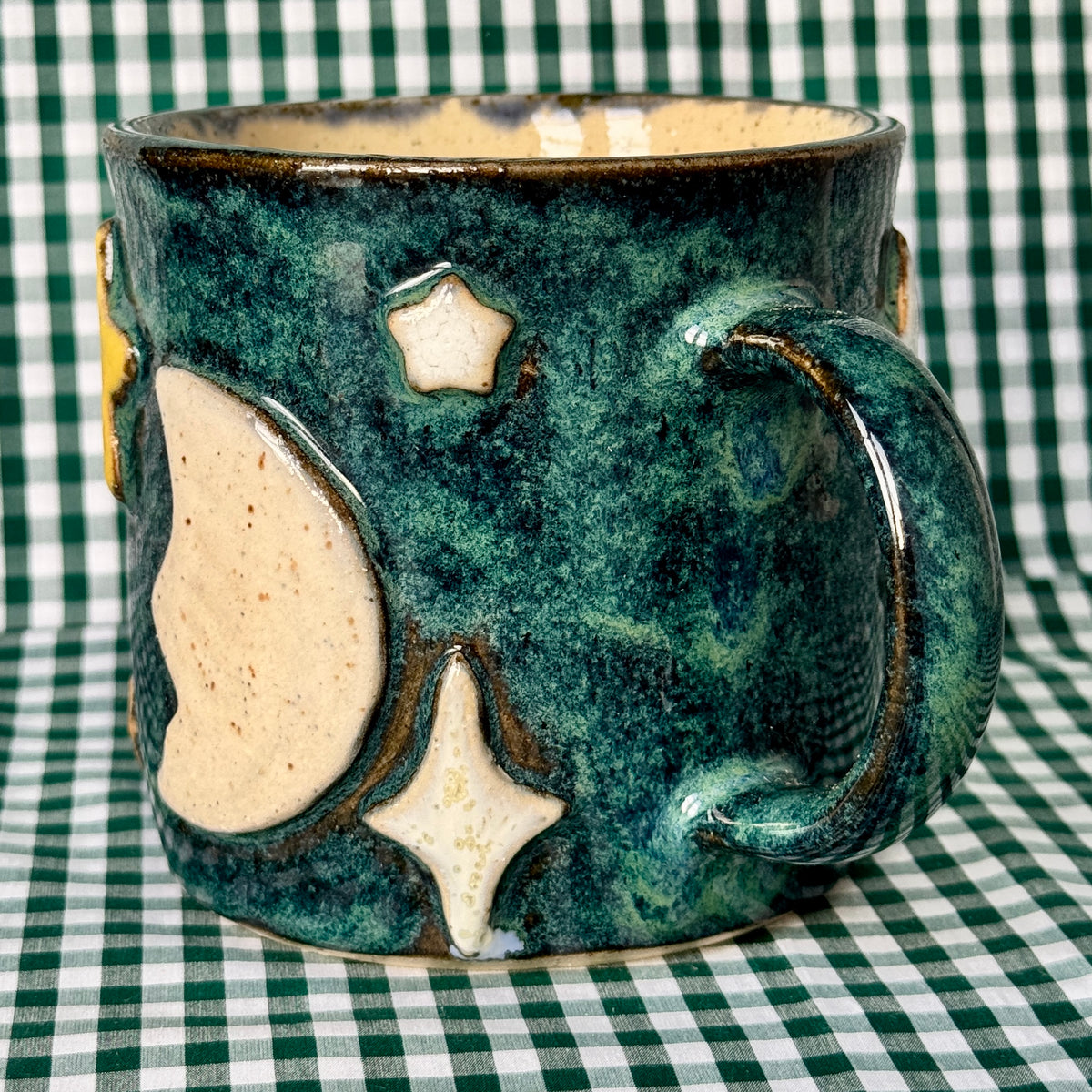 Blue Starry Night Mug - SECONDS (NOT FOOD SAFE)