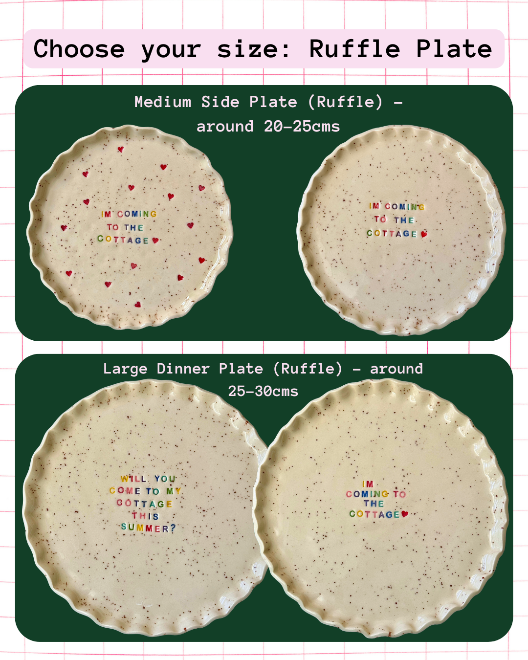 PREORDER - Custom Plate/Trinket Dish