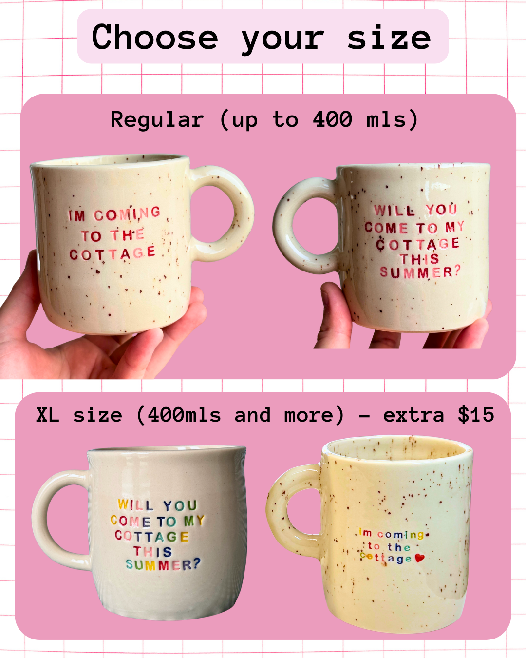 PREORDER - Custom Mug/Cup