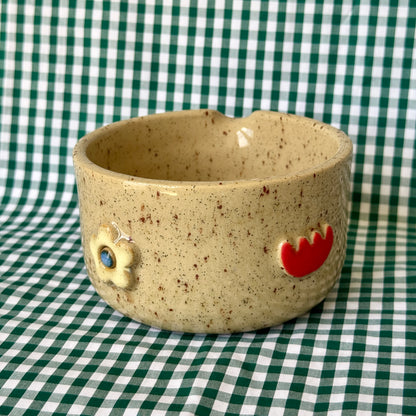 Flower and Snail - Matcha Bowl