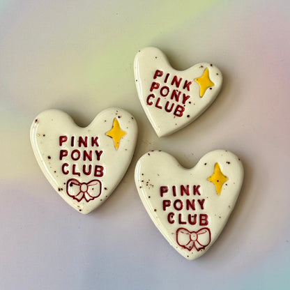 Pink Pony Club Heart Magnet