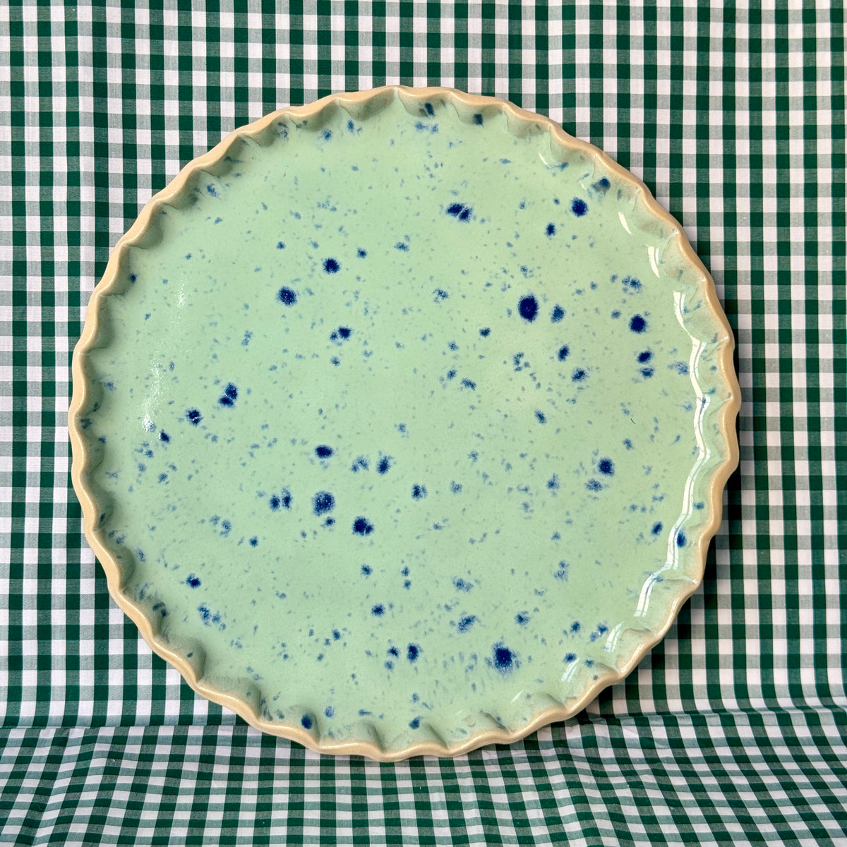 Green Dinner Plate