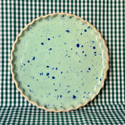 Green Dinner Plate