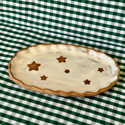 Star Trinket Dish - White