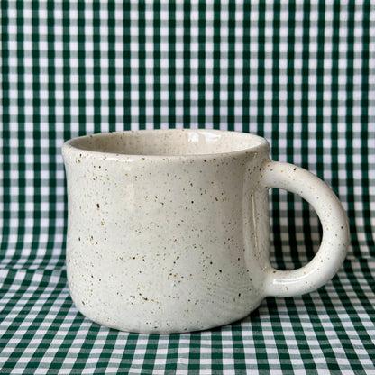 CUNT Mug - White Speckle - SECONDS