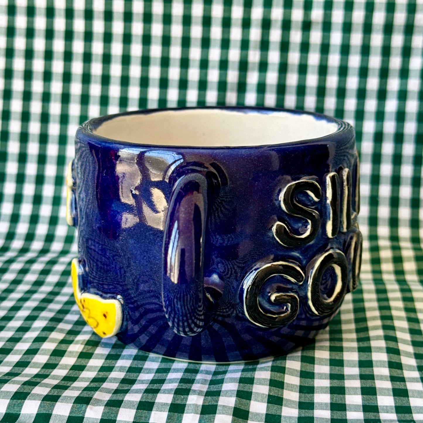 SECONDS - Silly Goose Mug - Navy