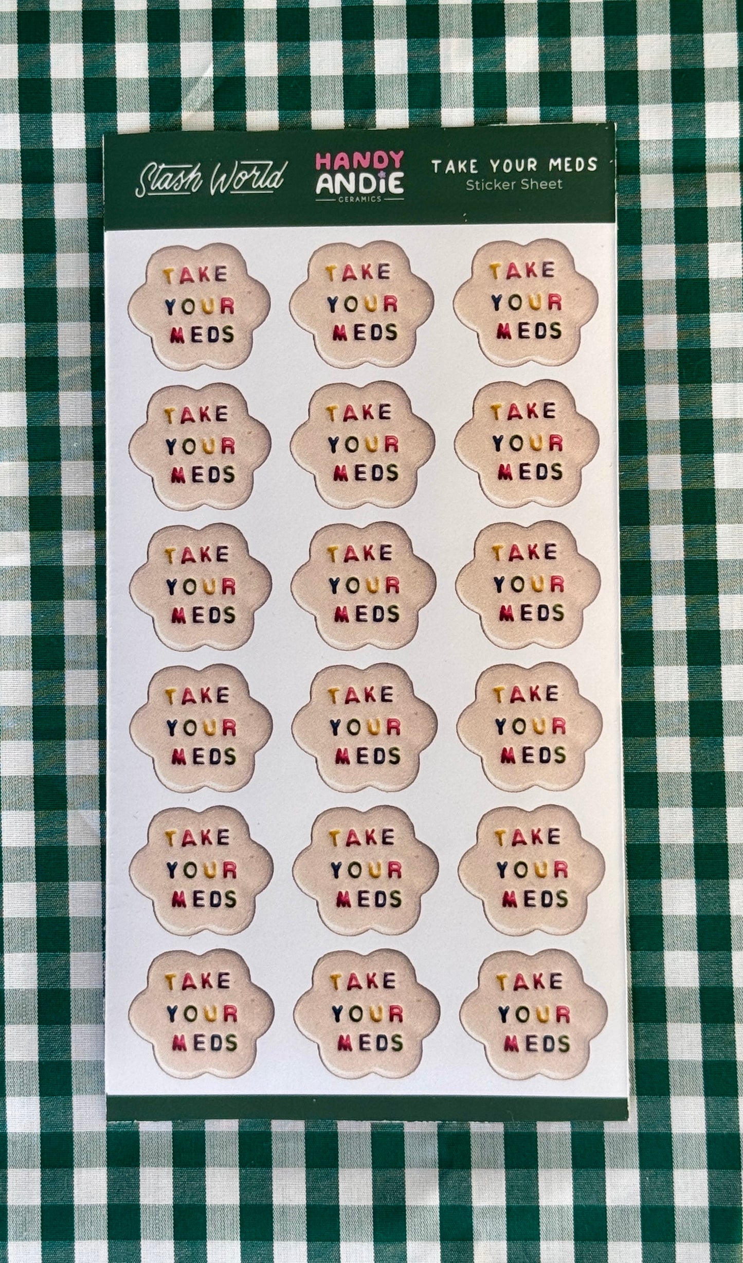 Take Your Meds Sticker Sheet Set
