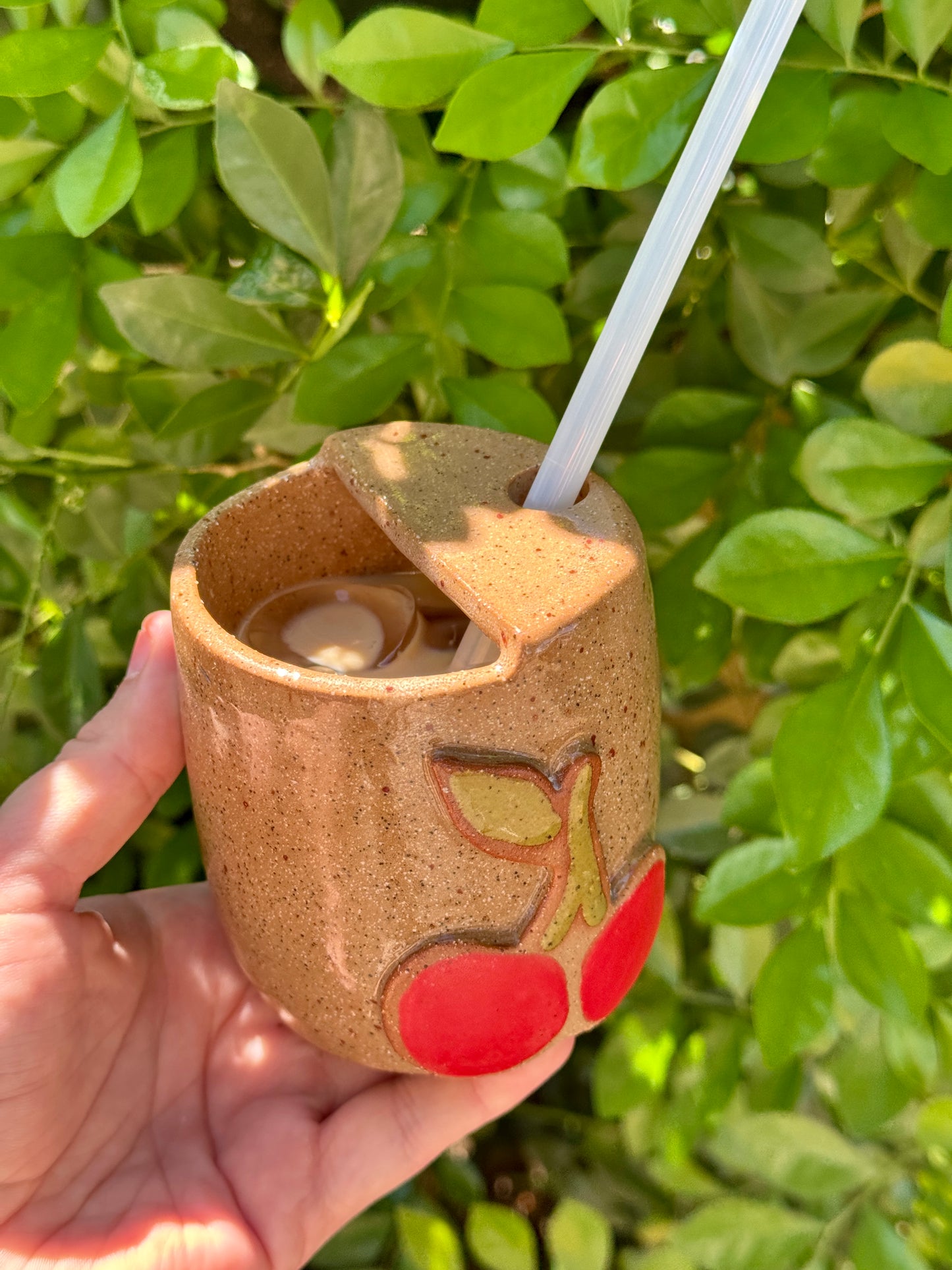 Cherry & Strawberry Takeaway Cup