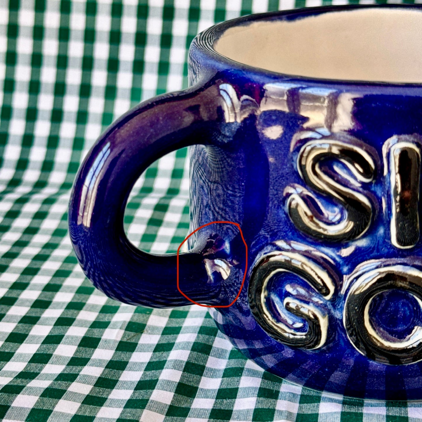 SECONDS - Silly Goose Mug - Navy