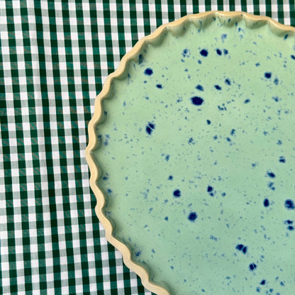 Green Dinner Plate