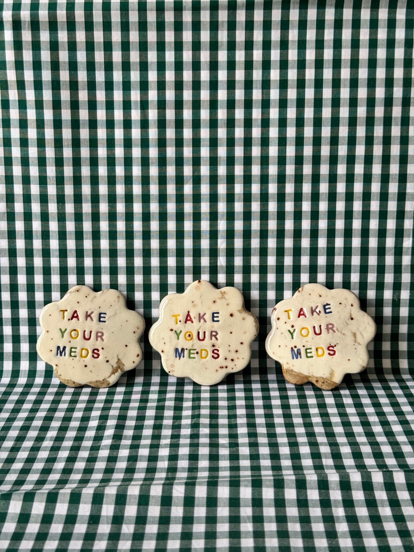 Take Your Meds - Flower Magnet