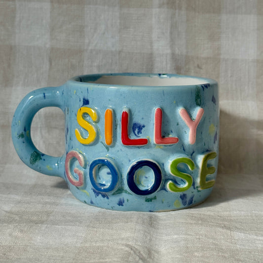 Silly Goose Mug - Blue Sky
