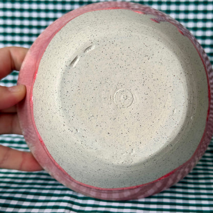 Pink Bowl - SECONDS (NOT FOOD SAFE)