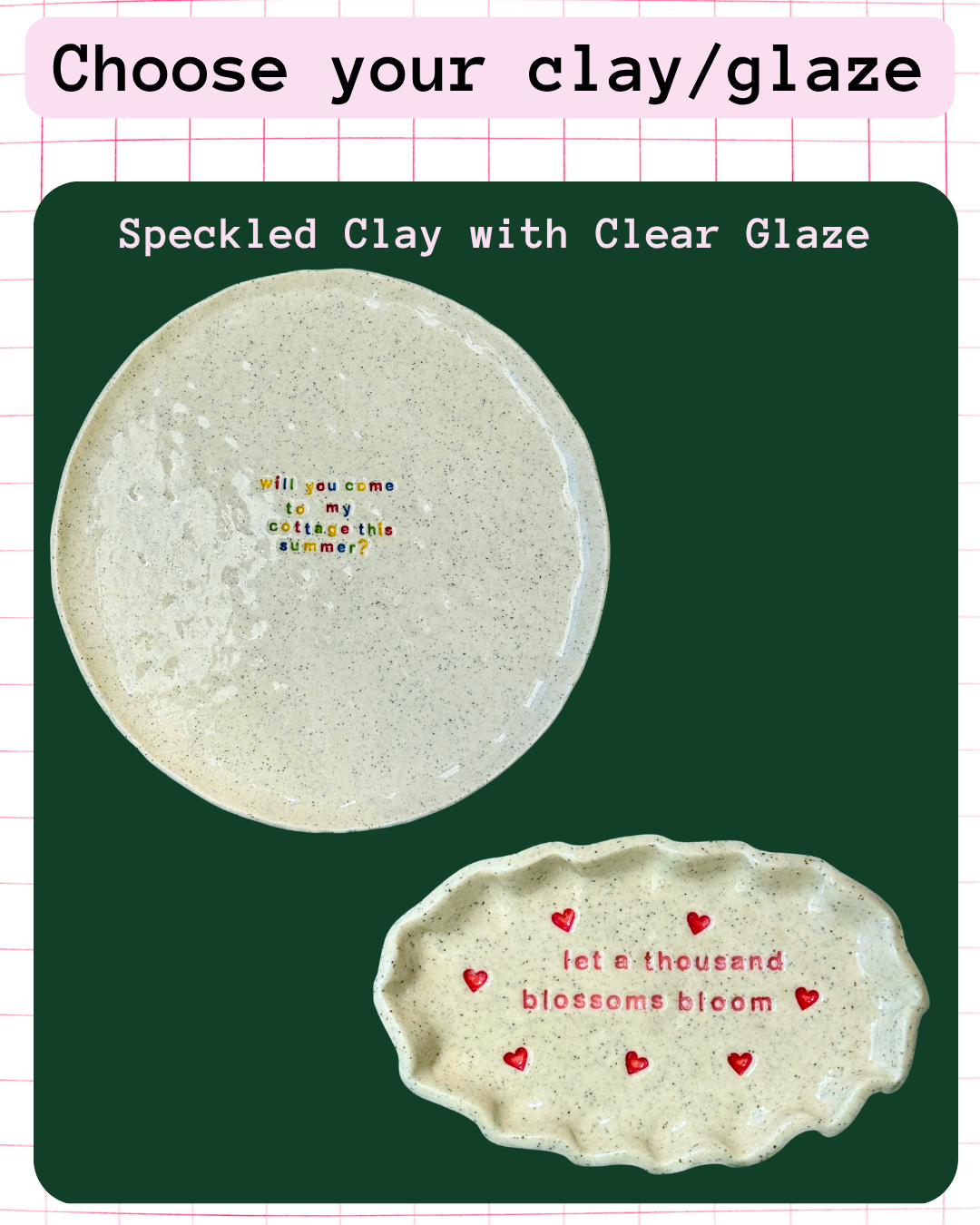 PREORDER - Custom Plate/Trinket Dish