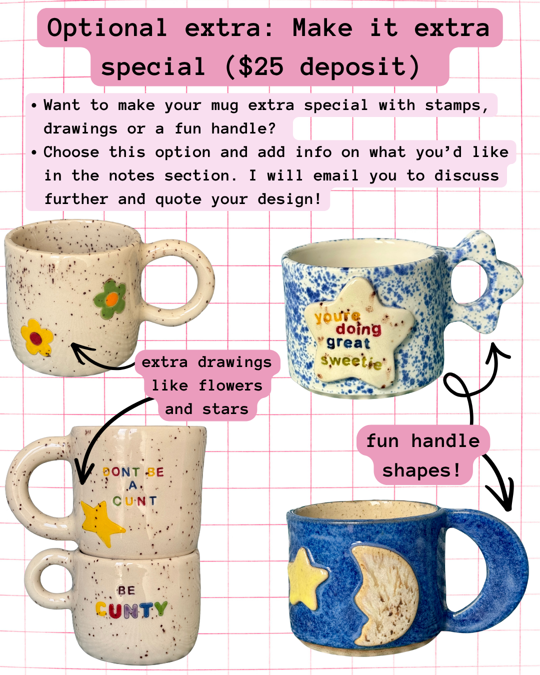 PREORDER - Custom Mug/Cup