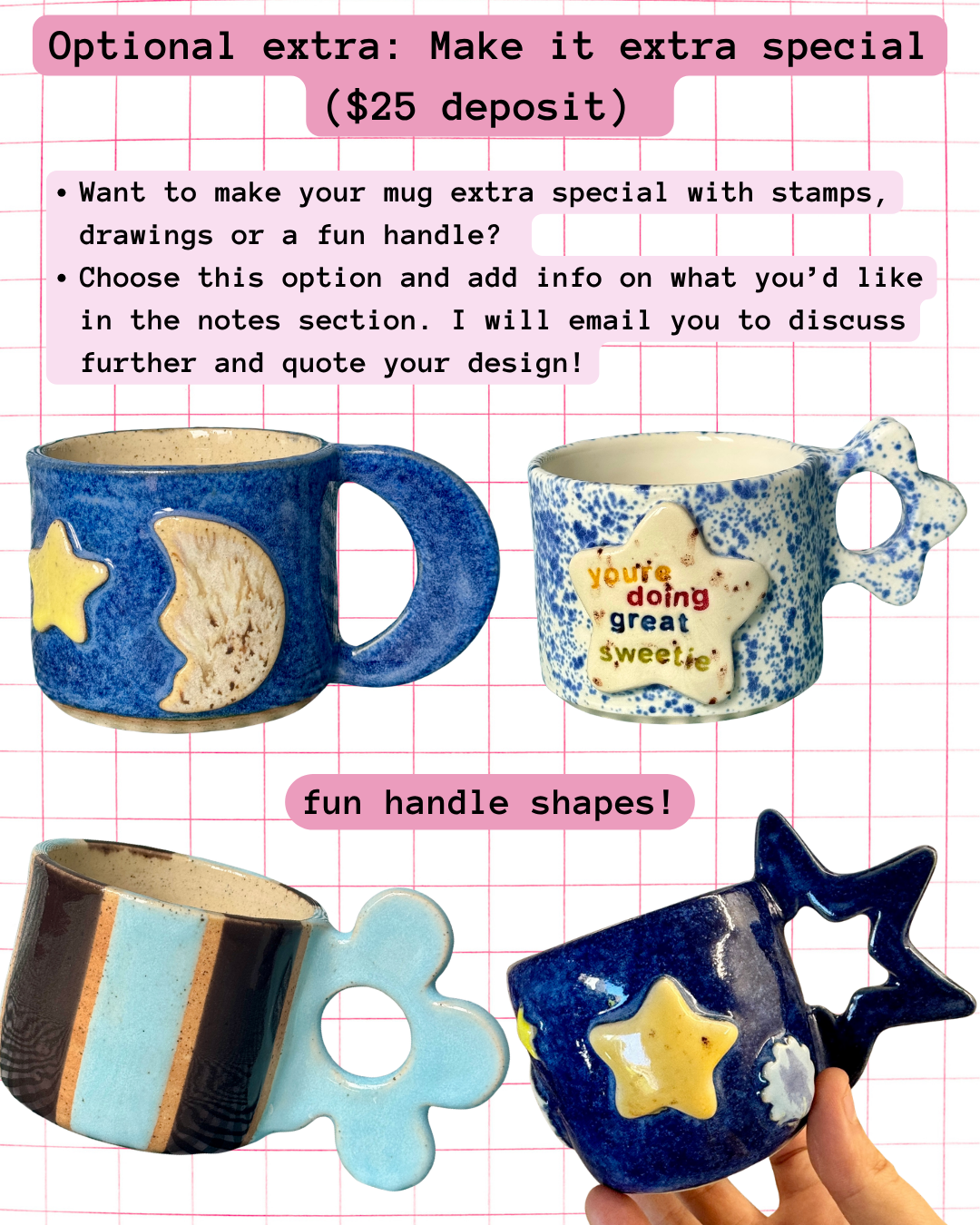 Custom Word Mugs & Cups - PREORDER