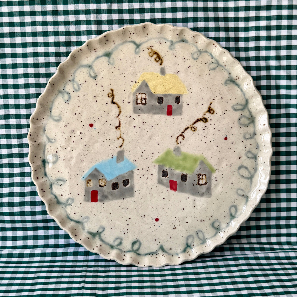 House Plate  - SECONDS
