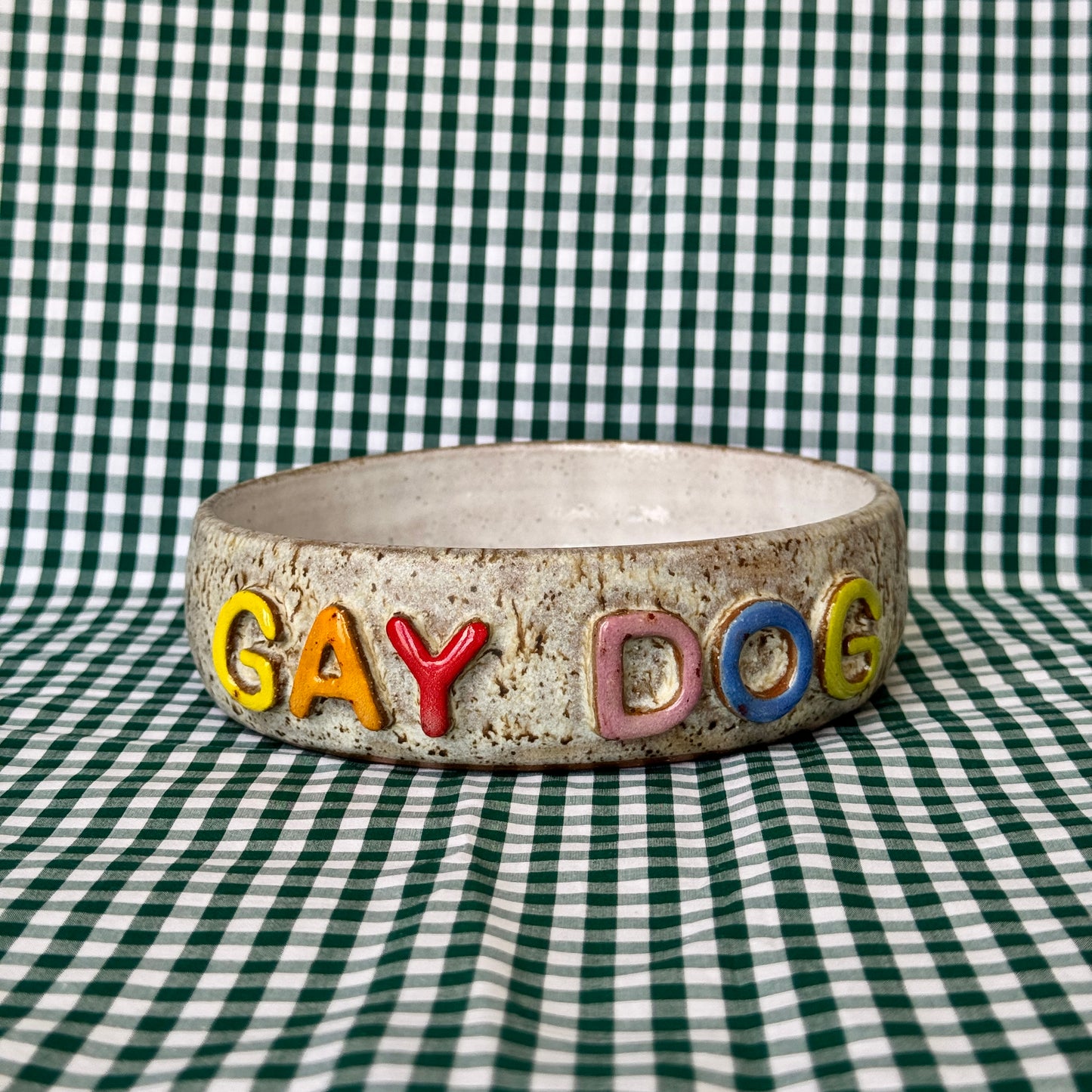 Gay Dog Pet Bowl