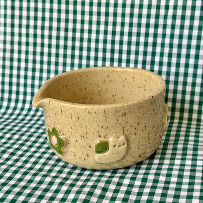 Flower and Snail - Matcha Bowl