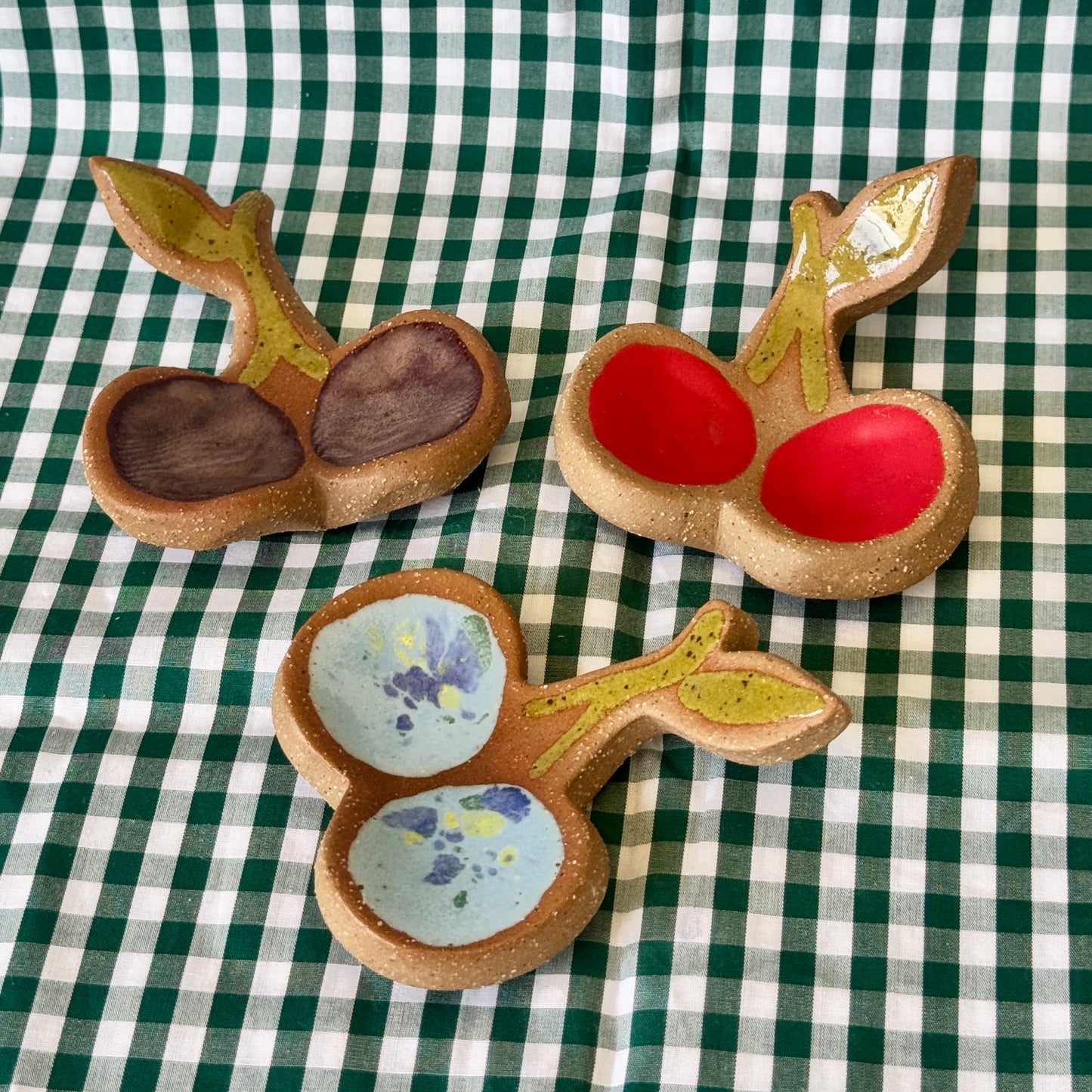 Cherry ring holder / trinket dish