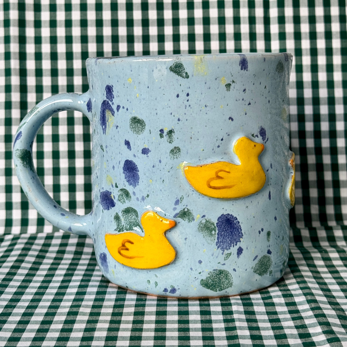Silly Goose Mug - Yellow & Blue