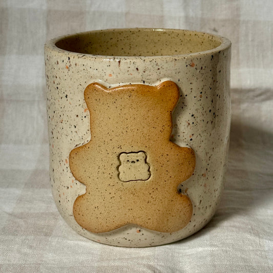 Teddy Bear Cup - Toast Speckle