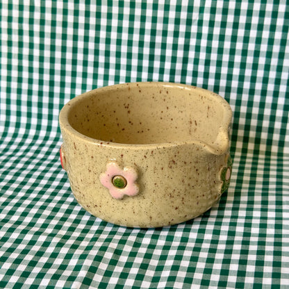 Flower and Snail - Matcha Bowl
