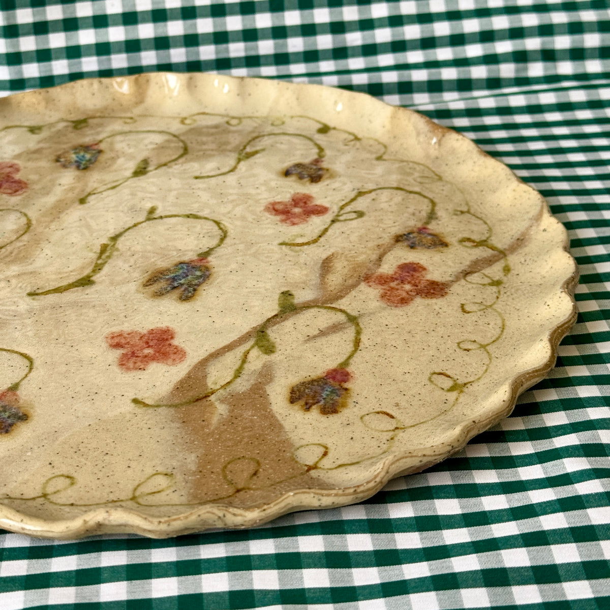 Floral Dinner Plate - Seconds