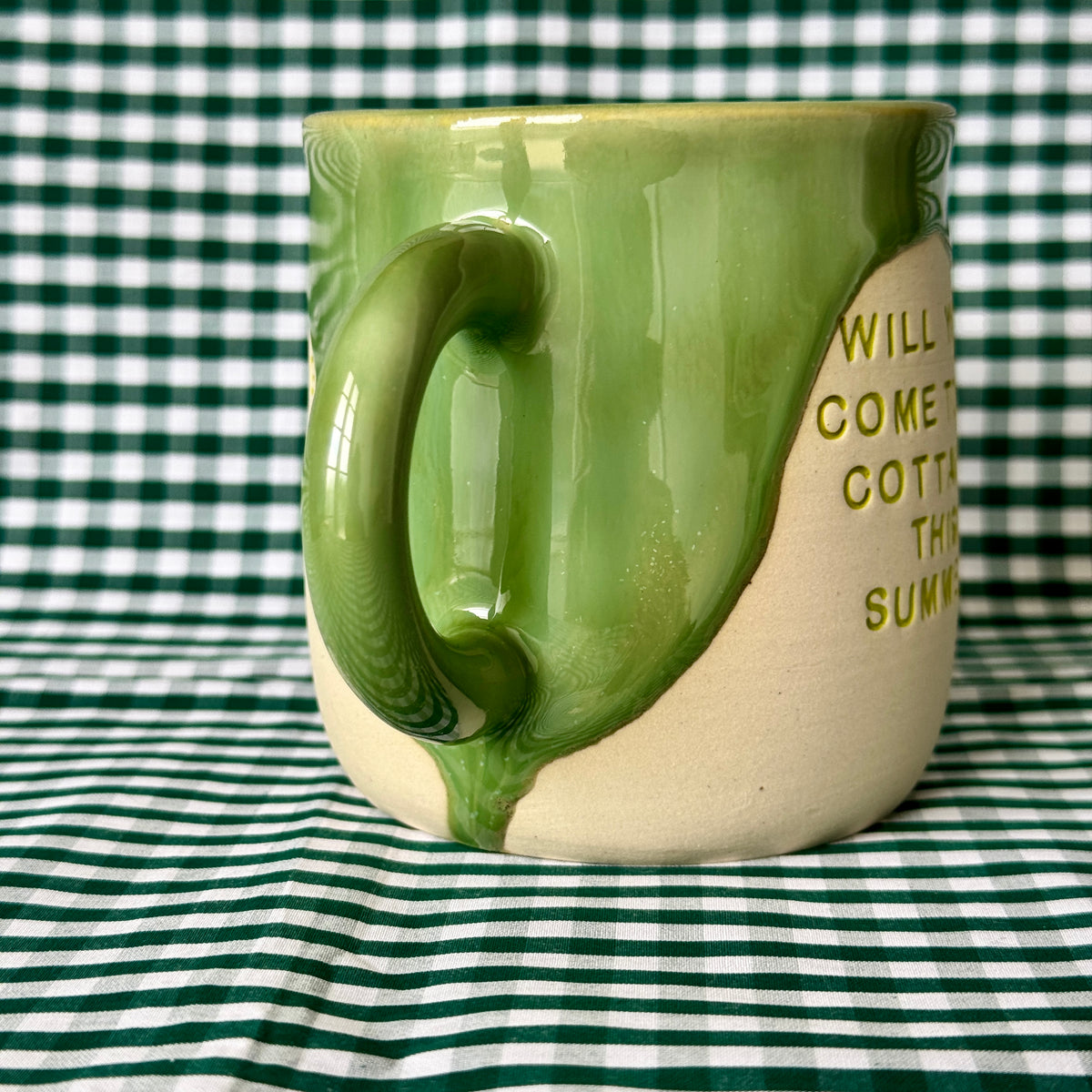 PREORDER - Drippy Mug -  I'm Coming to the Cottage